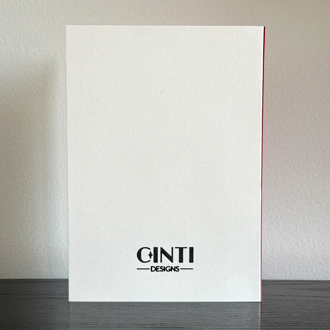 Strawberry Card Pink